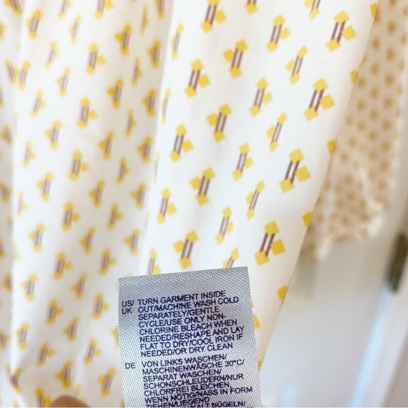 NYDJ Pleated Tunic Top Maison Geo Size Large - Picture 12 of 12